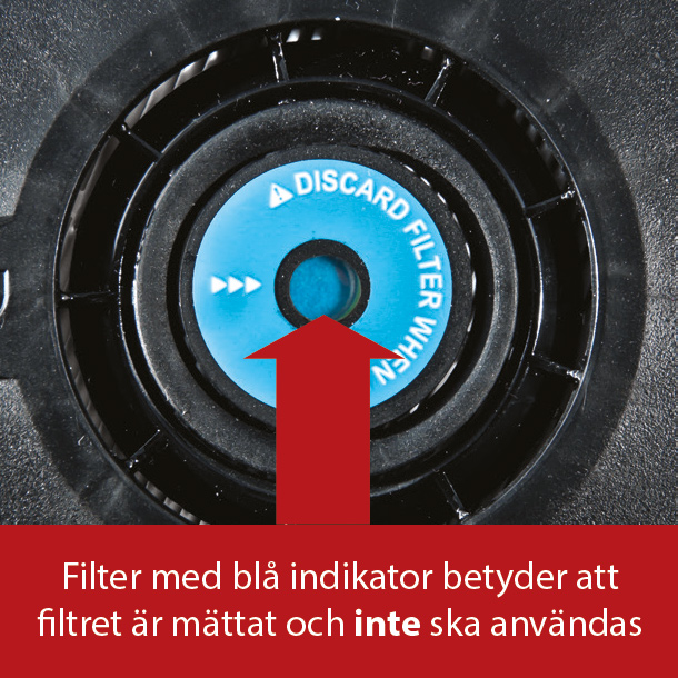 Blå indikator8